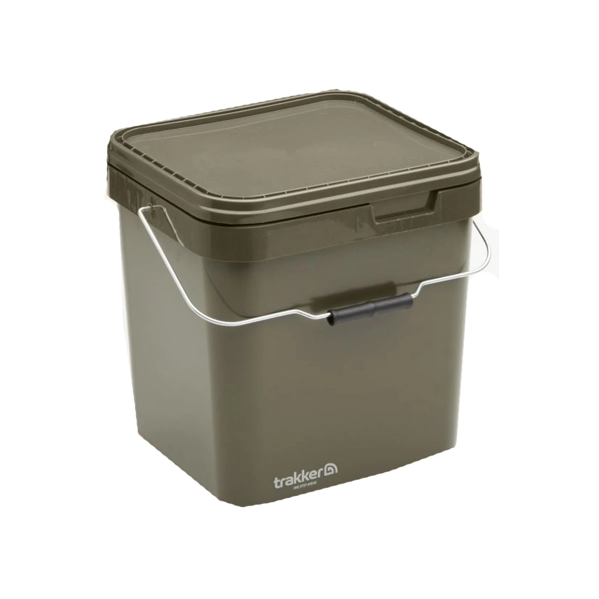 Trakker 17 Ltr Olive Square Container 1 Trakker 17 Ltr Olive Square Container