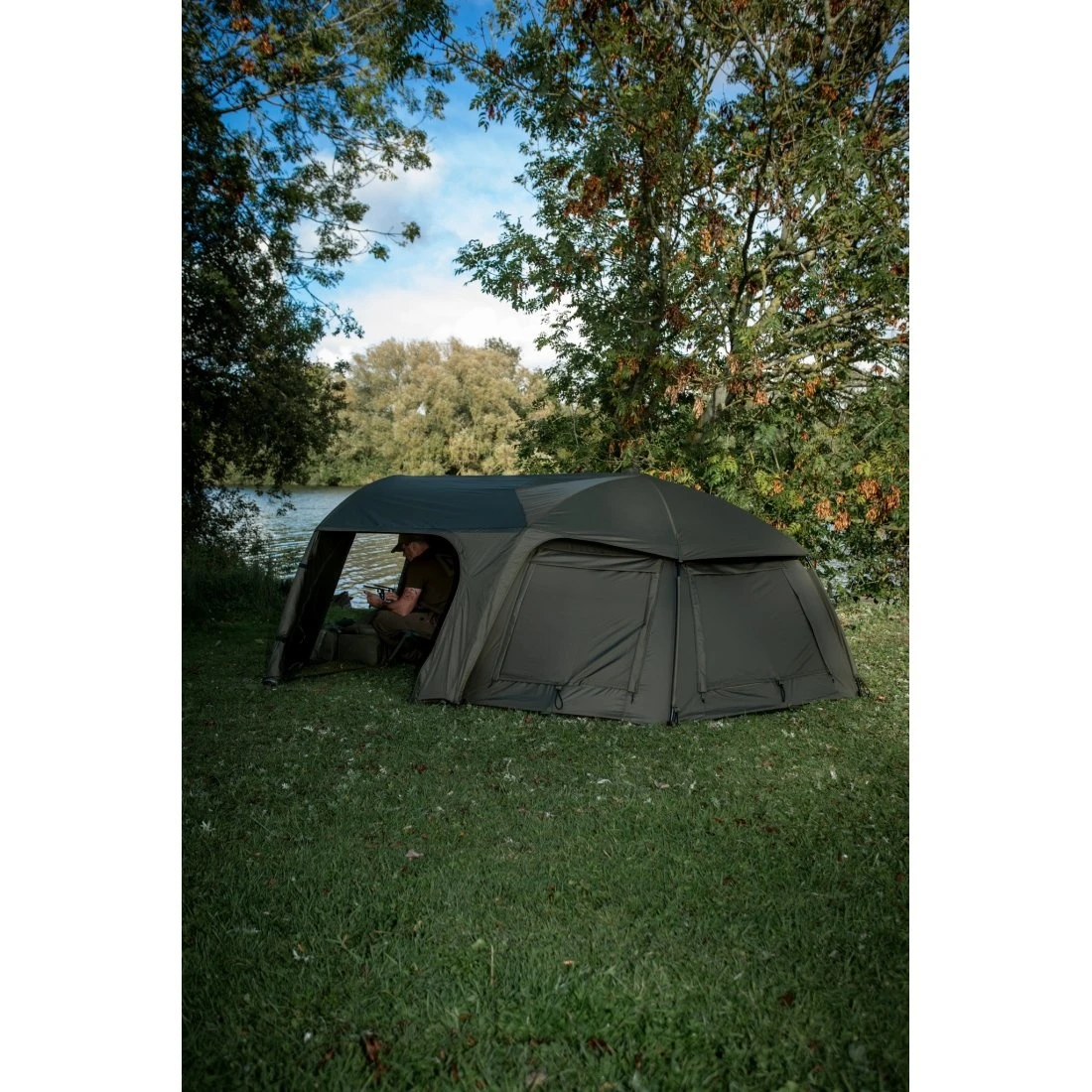 TRAKKER Tempest 100 Brolly Social Cap Aquatexx Ev 1.0 5 TRAKKER Tempest 100 Brolly Social Cap Aquatexx Ev 1.0 - Afbeelding 5